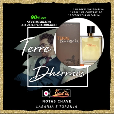 Perfume Similar Gadis 124 Inspirado em Terre DHermes Contratipo